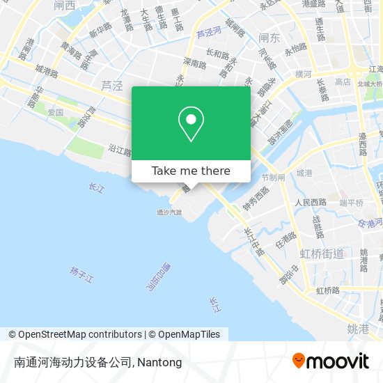 南通河海动力设备公司 map