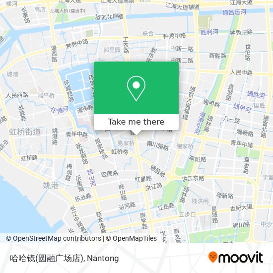 哈哈镜(圆融广场店) map