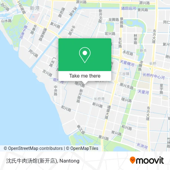 沈氏牛肉汤馆(新开店) map