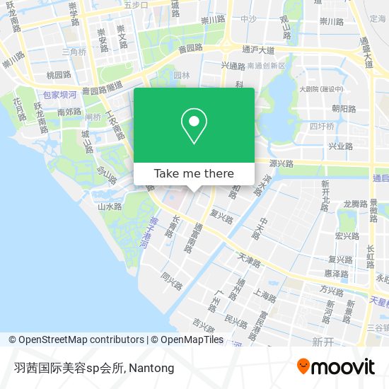 羽茜国际美容sp会所 map