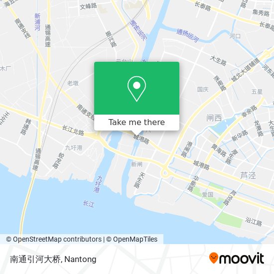 南通引河大桥 map