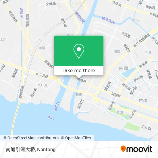 南通引河大桥 map