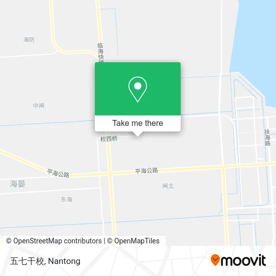 五七干校 map