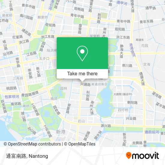 通富南路 map