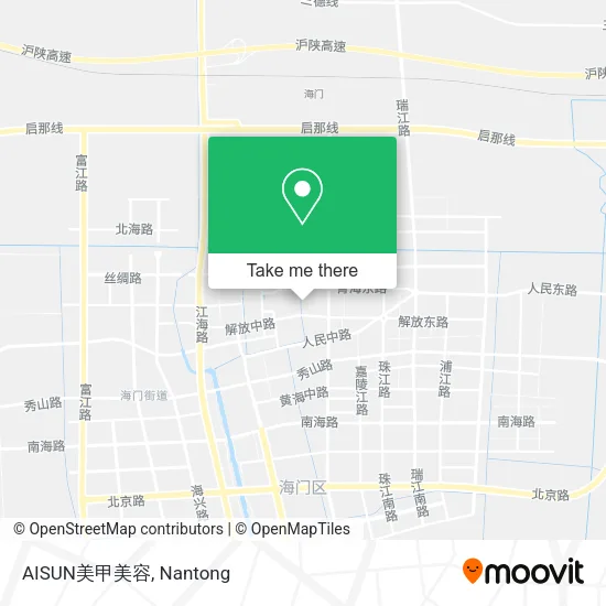 AISUN美甲美容 map