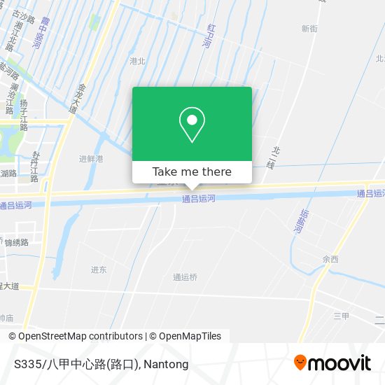 S335/八甲中心路(路口) map