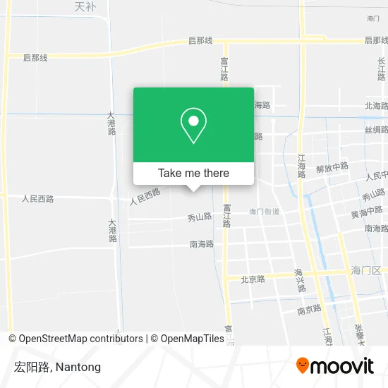 宏阳路 map