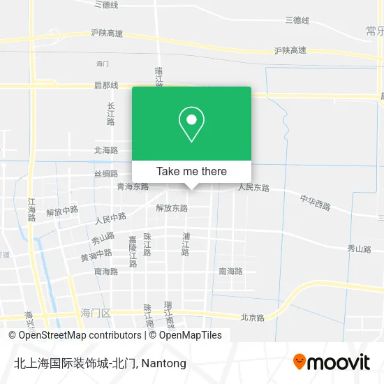 北上海国际装饰城-北门 map