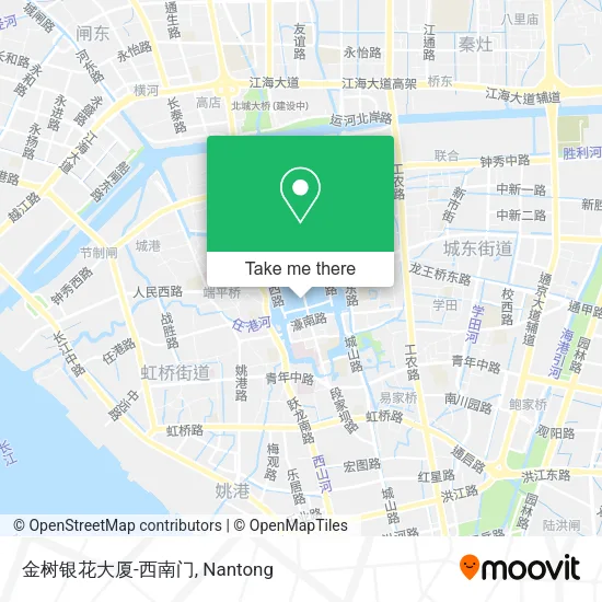 金树银花大厦-西南门 map