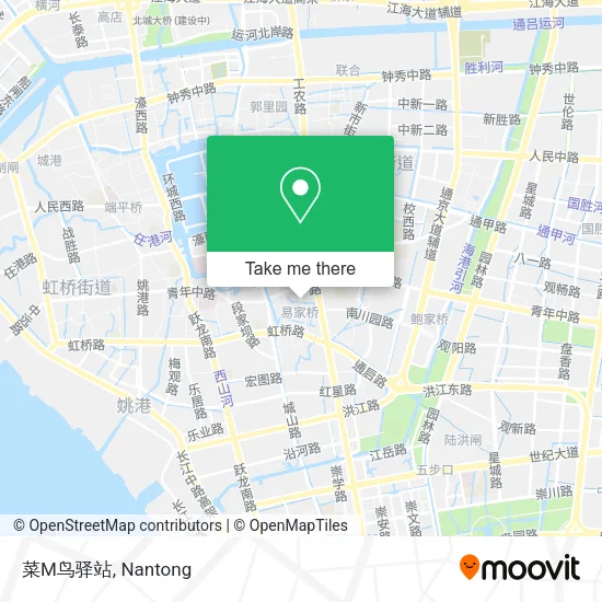 菜M鸟驿站 map
