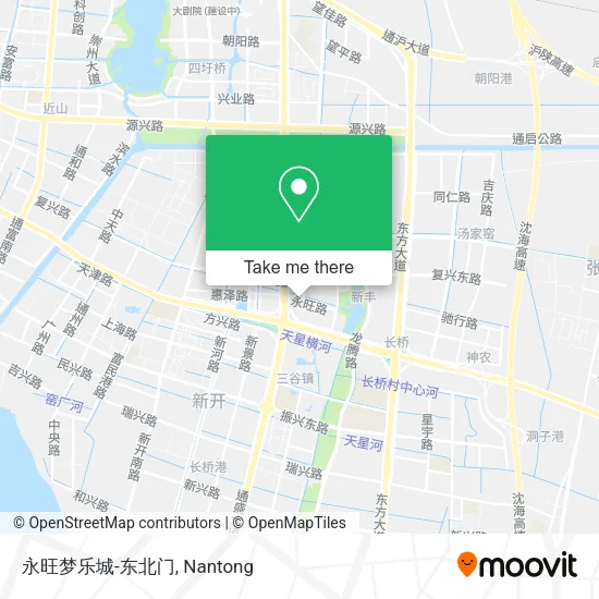 永旺梦乐城-东北门 map