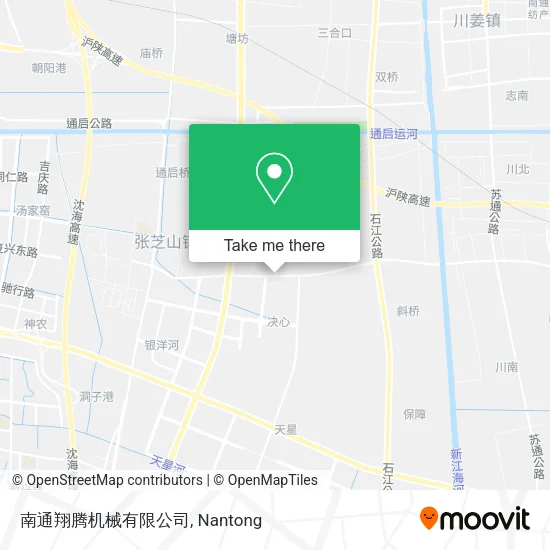 南通翔腾机械有限公司 map