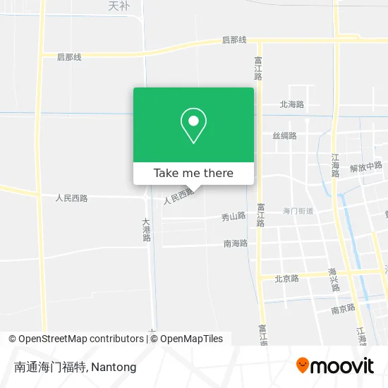 南通海门福特 map
