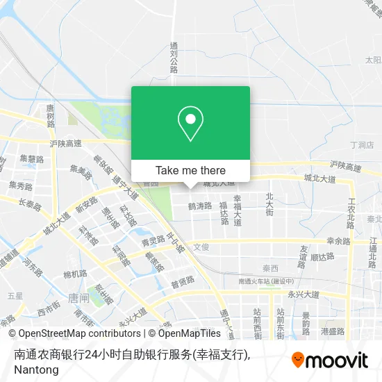 南通农商银行24小时自助银行服务(幸福支行) map