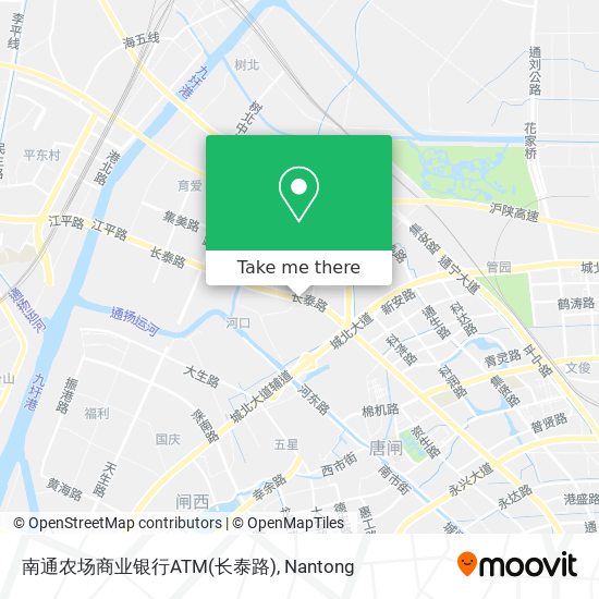 南通农场商业银行ATM(长泰路) map