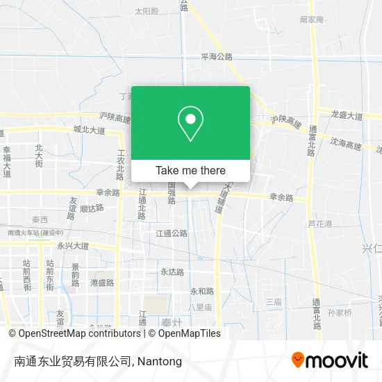 南通东业贸易有限公司 map