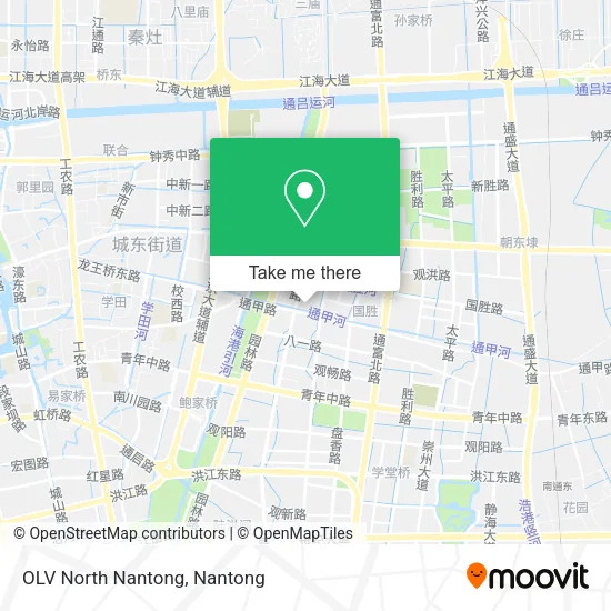 OLV North Nantong map