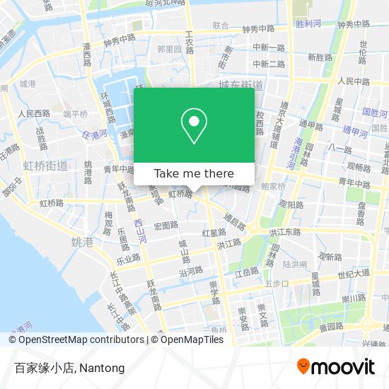 百家缘小店 map