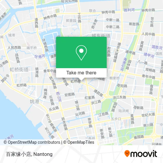 百家缘小店 map