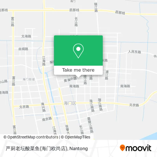 严厨老坛酸菜鱼(海门欧尚店) map