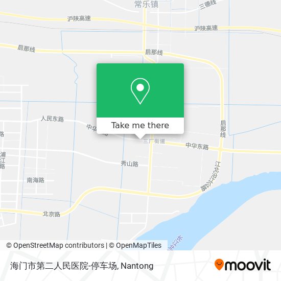 海门市第二人民医院-停车场 map