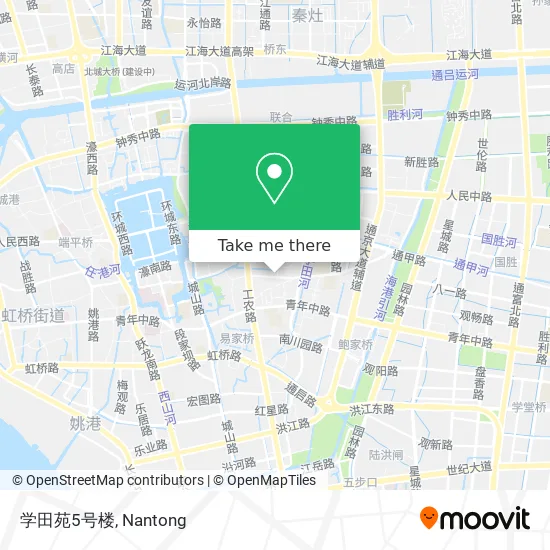 学田苑5号楼 map