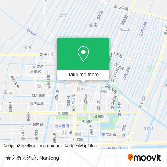 食之街大酒店 map