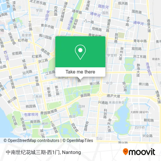 中南世纪花城三期-西1门 map