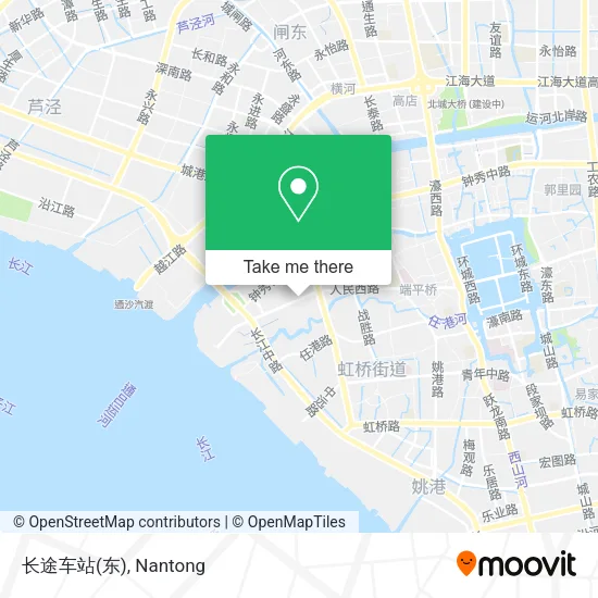 长途车站(东) map
