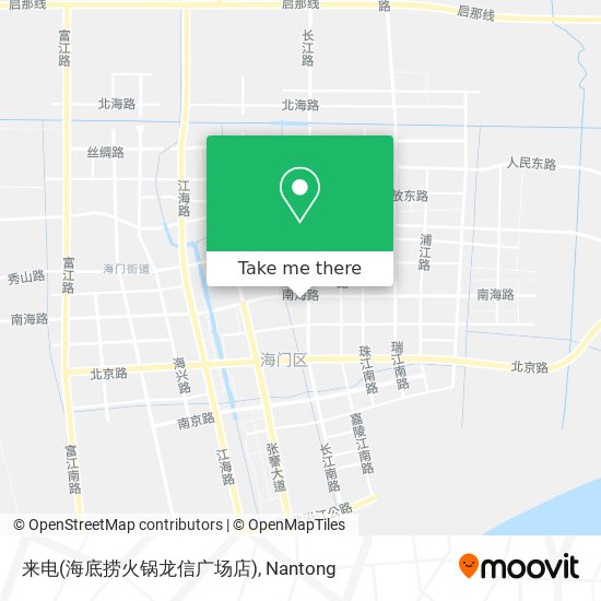 来电(海底捞火锅龙信广场店) map