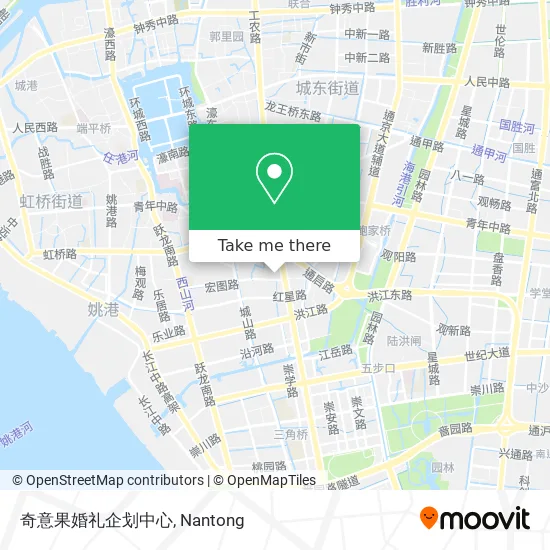 奇意果婚礼企划中心 map
