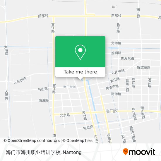 海门市海川职业培训学校 map