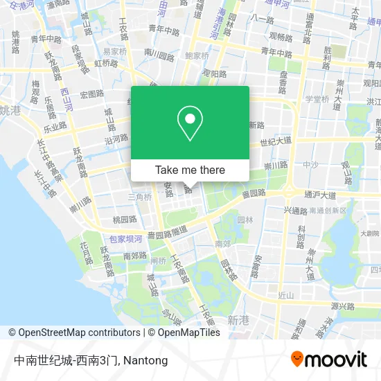 中南世纪城-西南3门 map