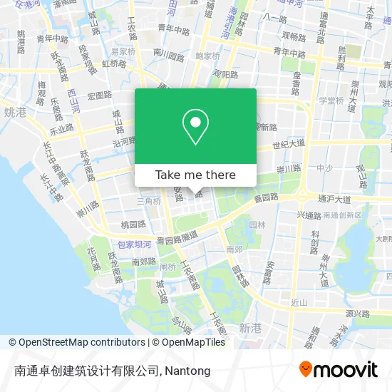 南通卓创建筑设计有限公司 map