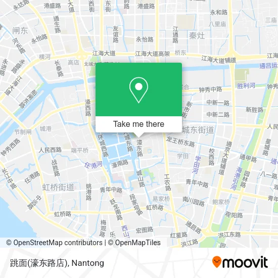 跳面(濠东路店) map