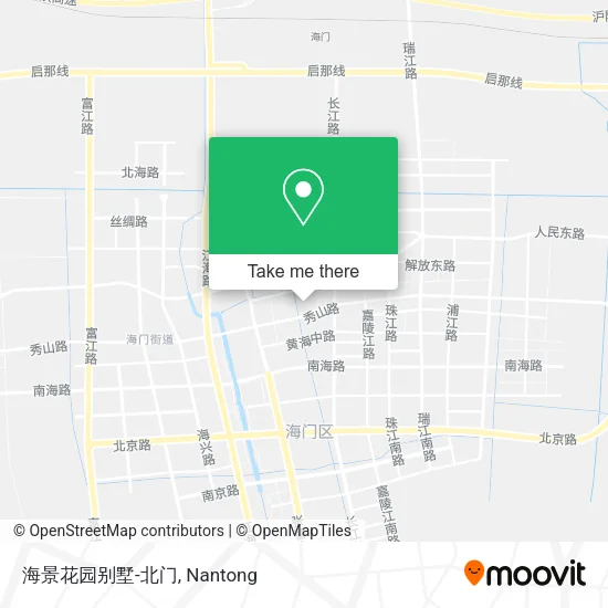 海景花园别墅-北门 map