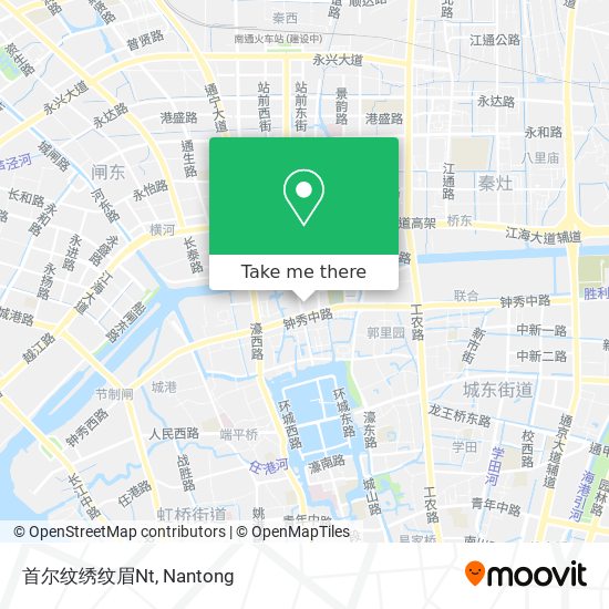 首尔纹绣纹眉Nt map