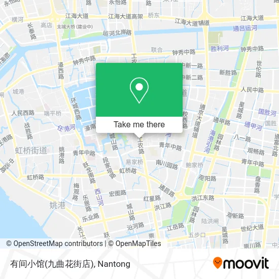 有间小馆(九曲花街店) map