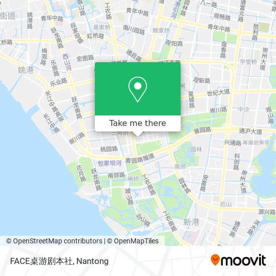FACE桌游剧本社 map