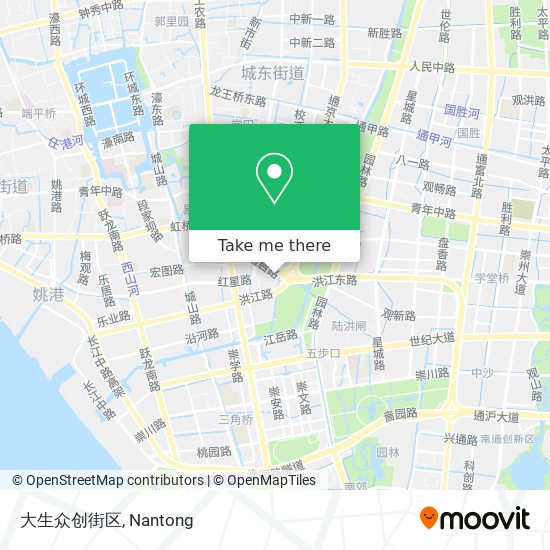 大生众创街区 map
