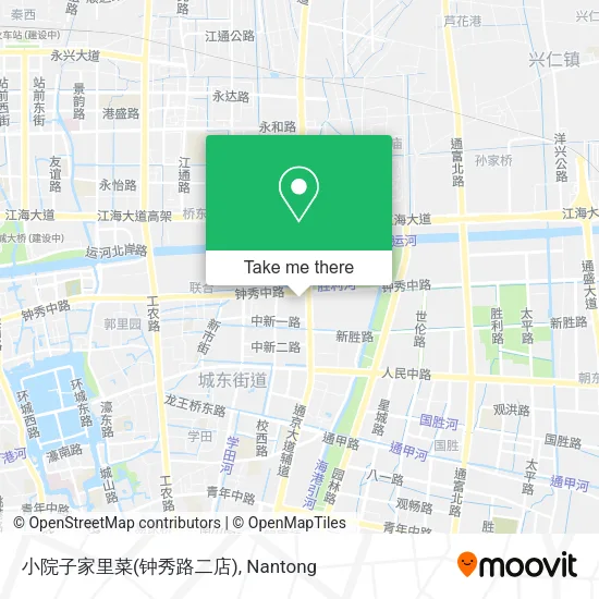小院子家里菜(钟秀路二店) map