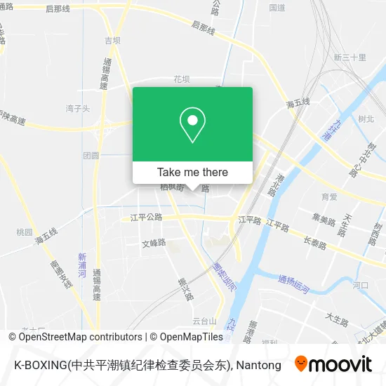 K-BOXING(中共平潮镇纪律检查委员会东) map
