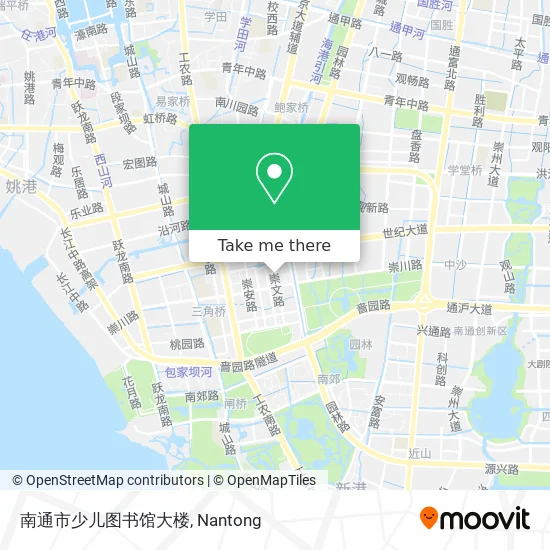 南通市少儿图书馆大楼 map