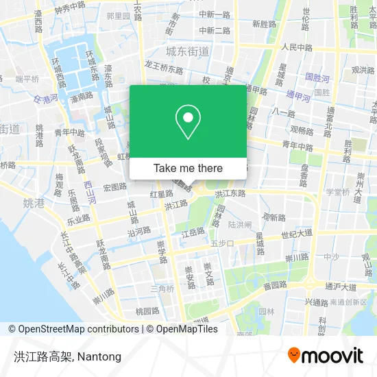 洪江路高架 map