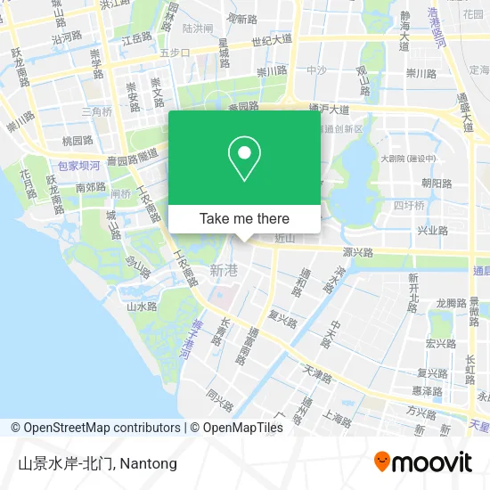 山景水岸-北门 map