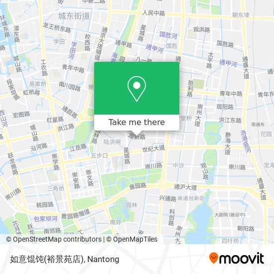 如意馄饨(裕景苑店) map