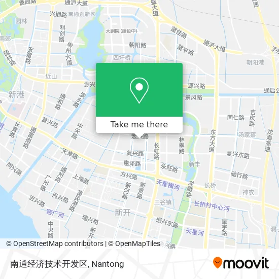 南通经济技术开发区 map