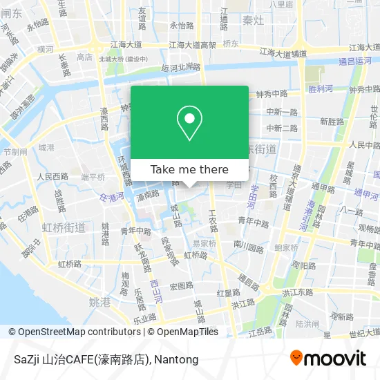 SaZji 山治CAFE(濠南路店) map