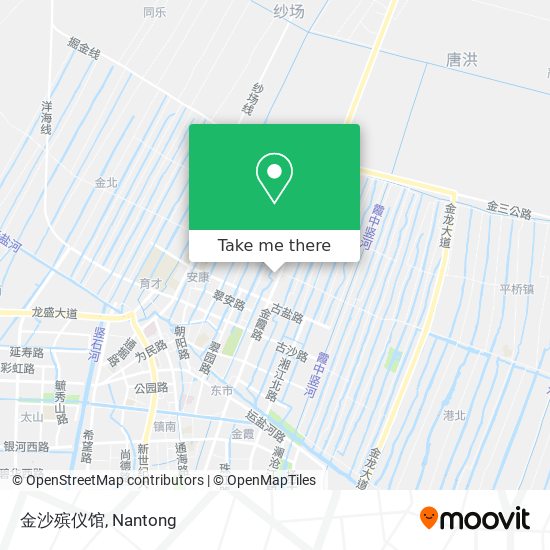 金沙殡仪馆 map