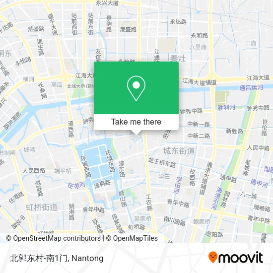 北郭东村-南1门 map